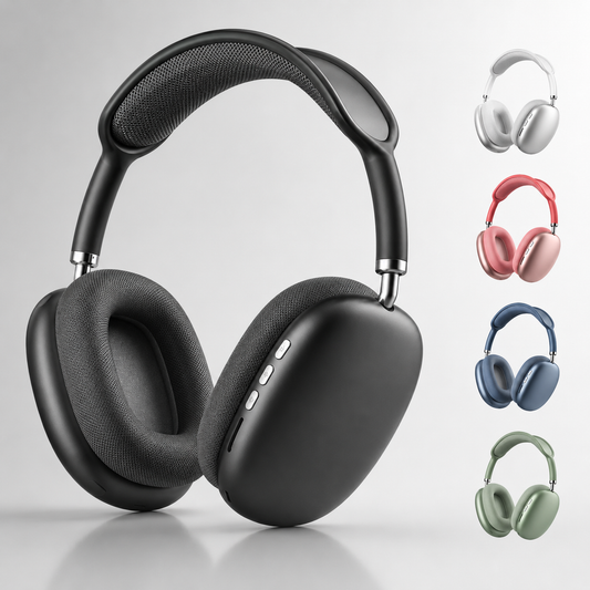 Premium Wireless Noise-Cancelling Over-Ear Headphones