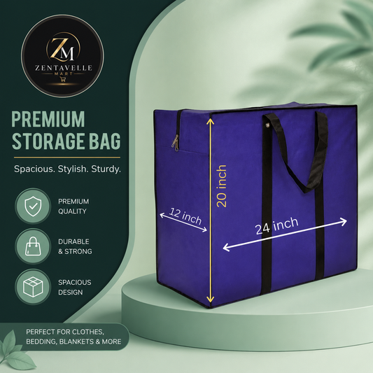 Premium Multipurpose Storage Bag – Large Capacity Organizer | Zentavelle Mart