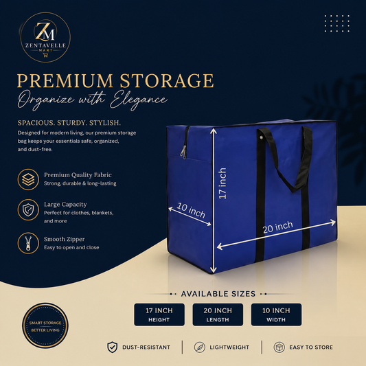 Zentavelle Premium Storage Bag – Spacious & Durable Organizer